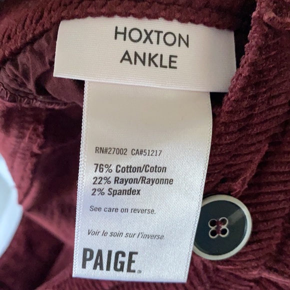 Paige Hoxton Corduroy Pants - Picture 9 of 12